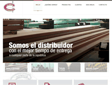 Tablet Screenshot of consolidada.com.mx